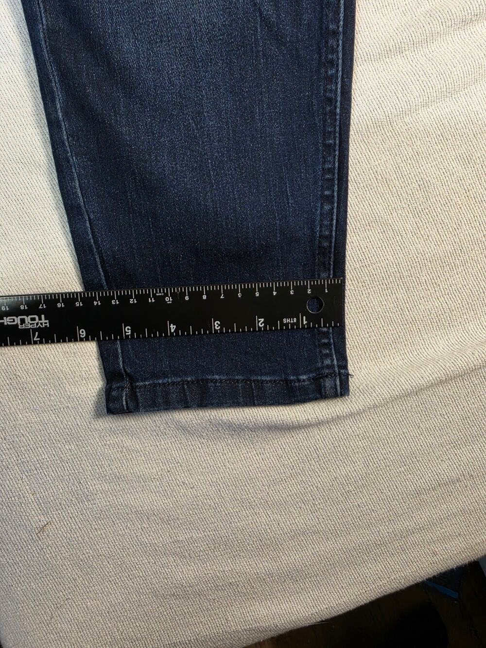 Calvin Klein Jeans Size 30 Mid Rise Ankle Skinny Dark Blue Denim